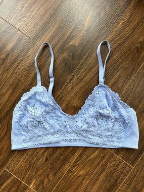 aerie Lace Bralette in Lavender/Periwinkle
